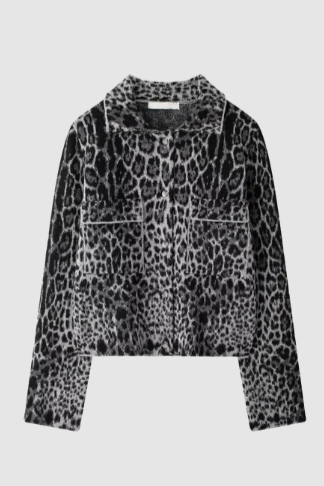 
                      
                        Sabrina Leopard Knit Sweater
                      
                    