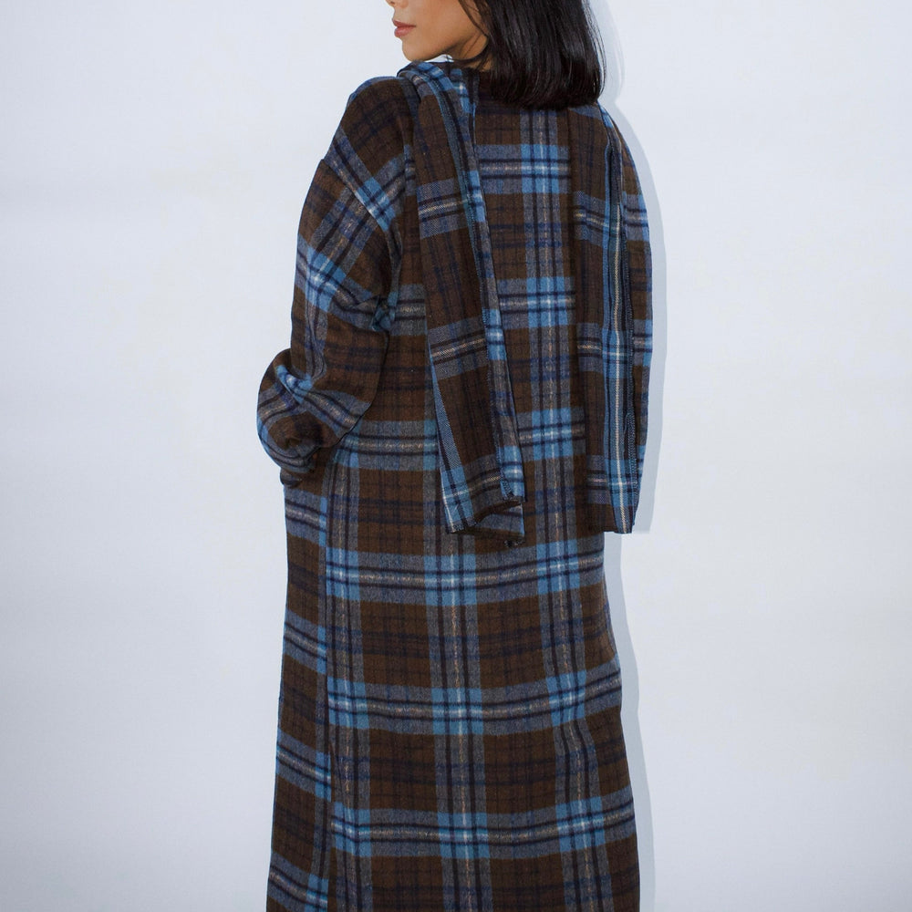 
                      
                        Renata Plaid Coat
                      
                    