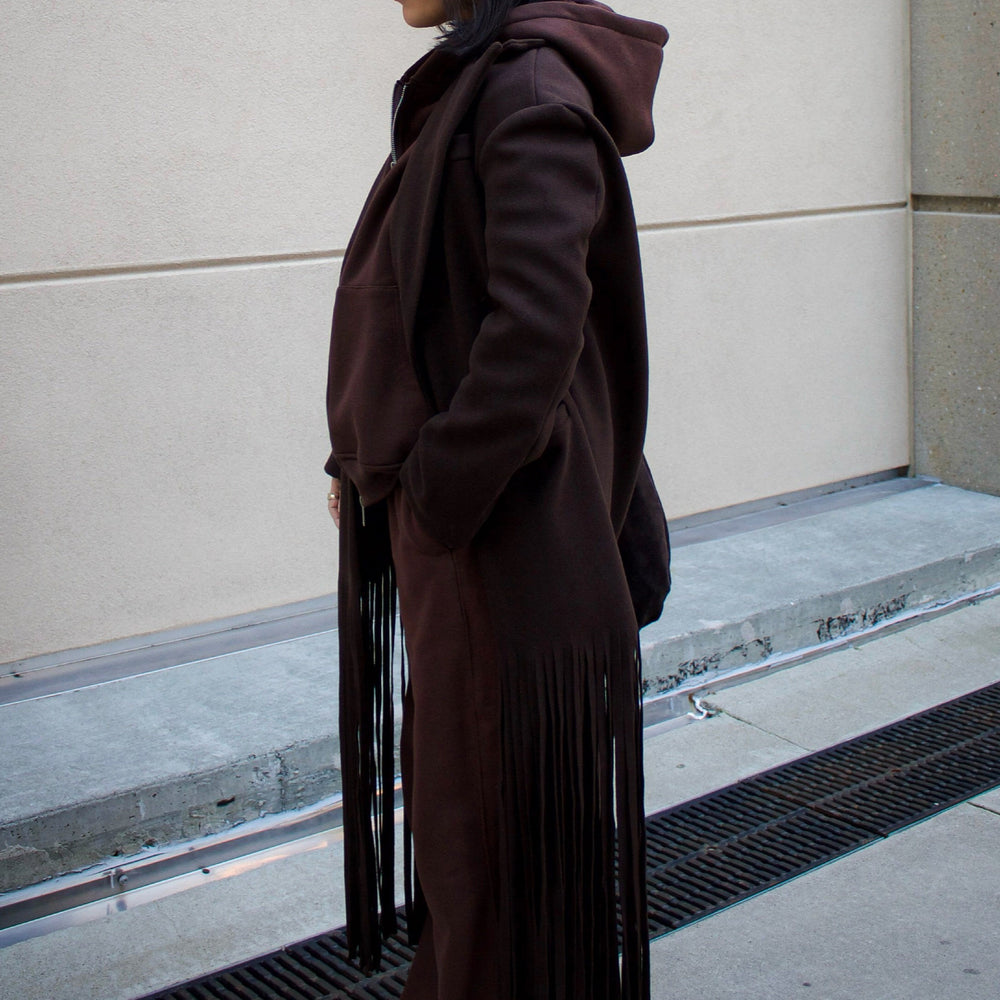 Verona Fringe Coat