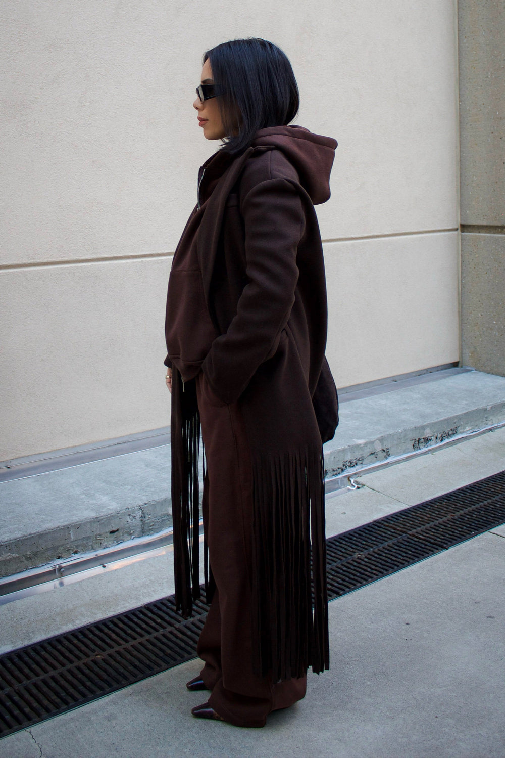 Verona Fringe Coat