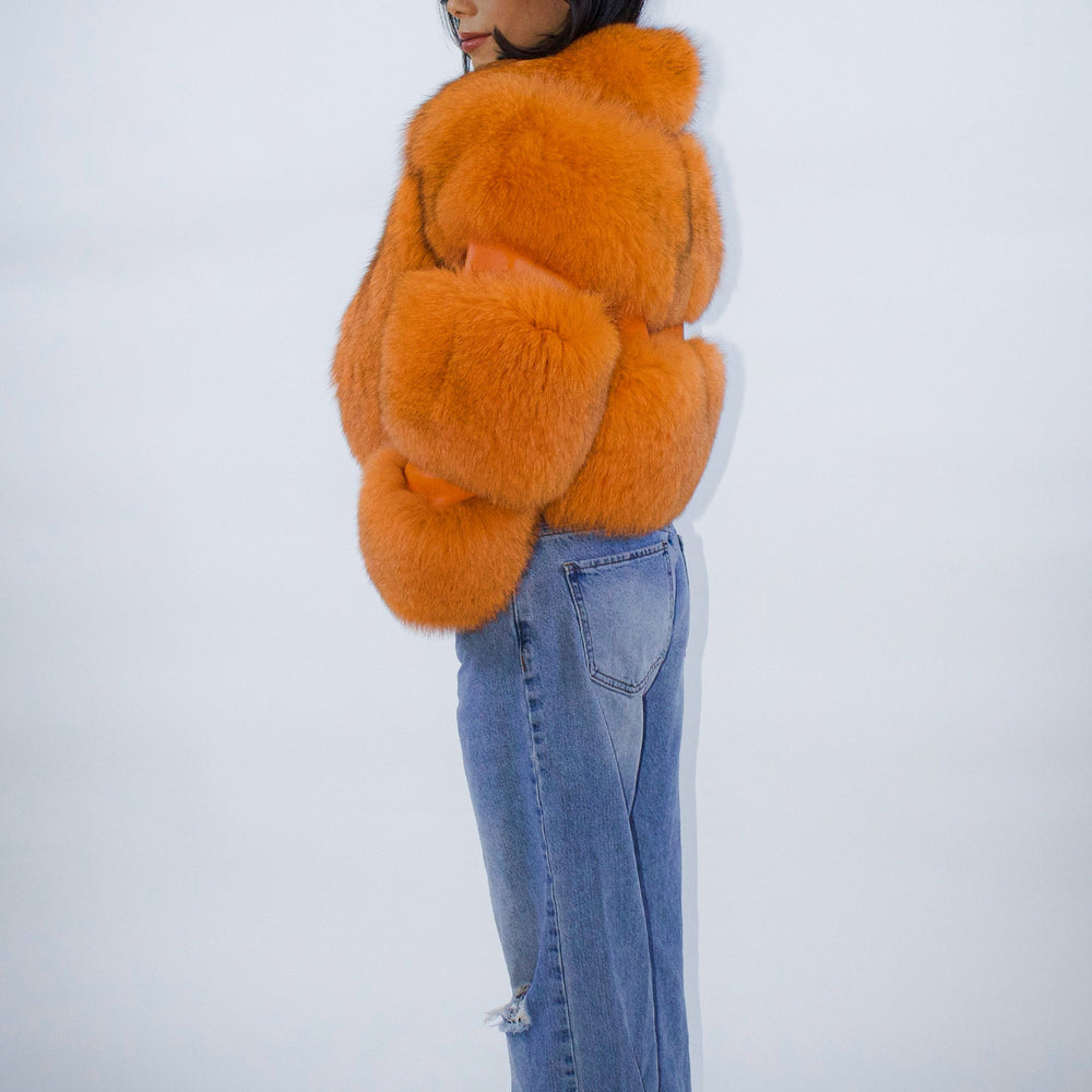 
                      
                        Alessia Luxe Orange Coat (Made-To-Order: Estimated ship date (2-3 weeks)
                      
                    