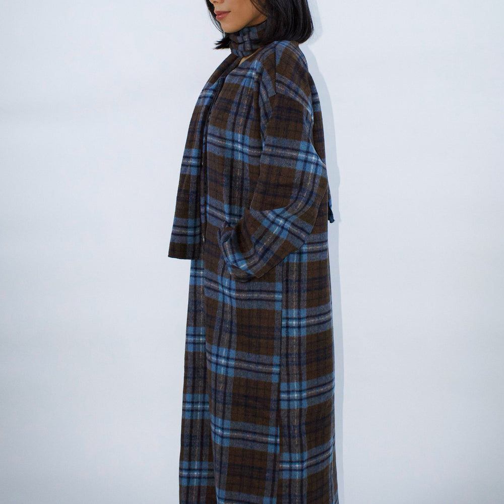 Renata Plaid Coat