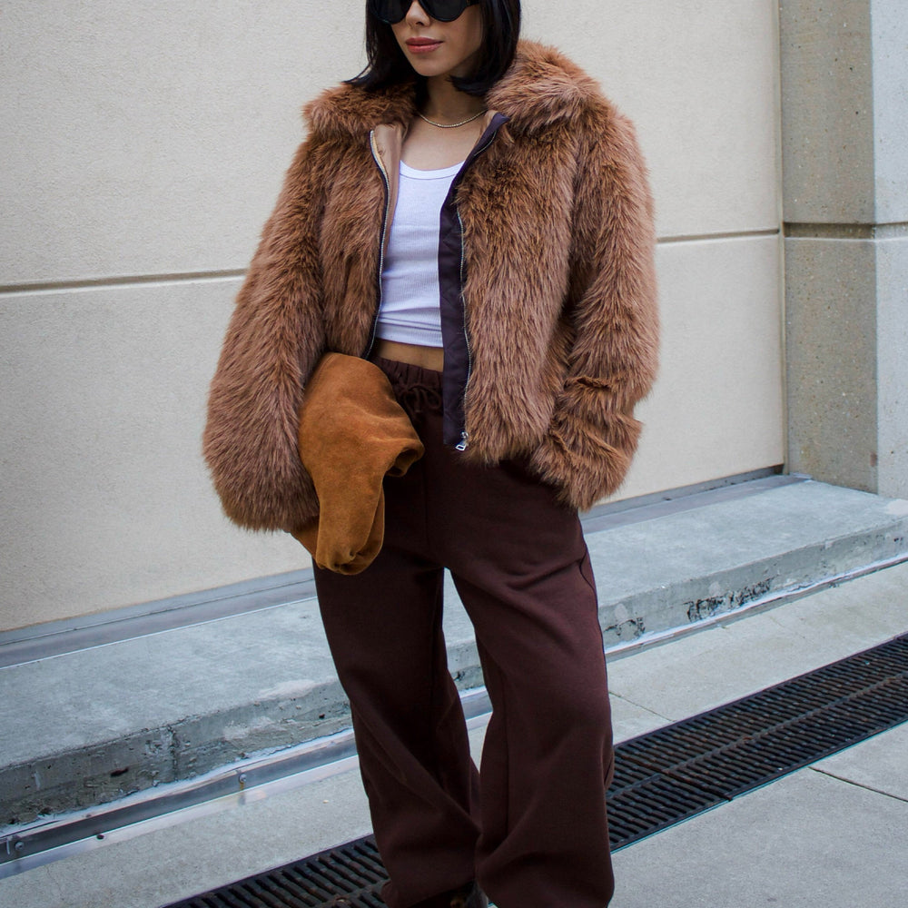 
                      
                        Monroe Faux Fur Jacket
                      
                    