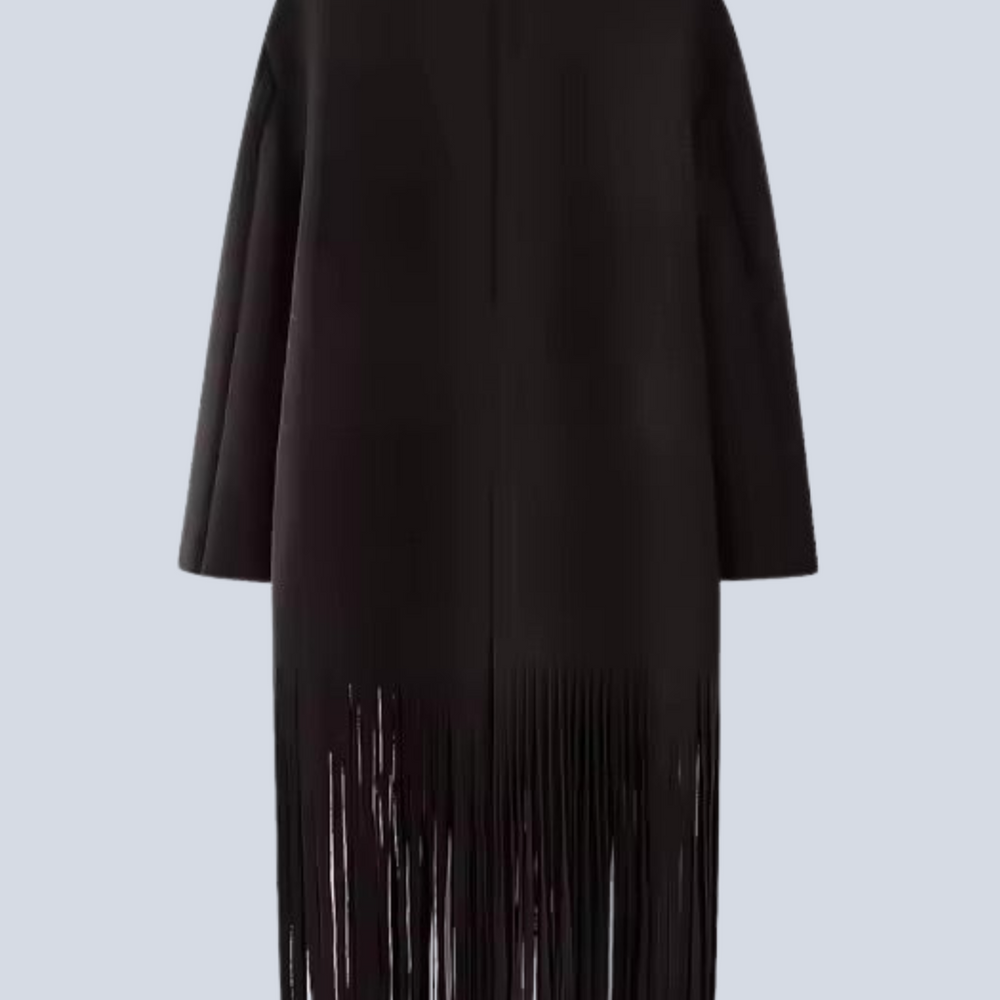 
                      
                        Verona Fringe Coat
                      
                    