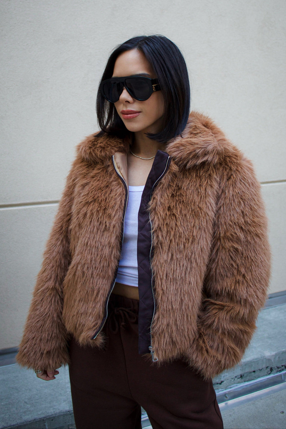 Monroe Faux Fur Jacket