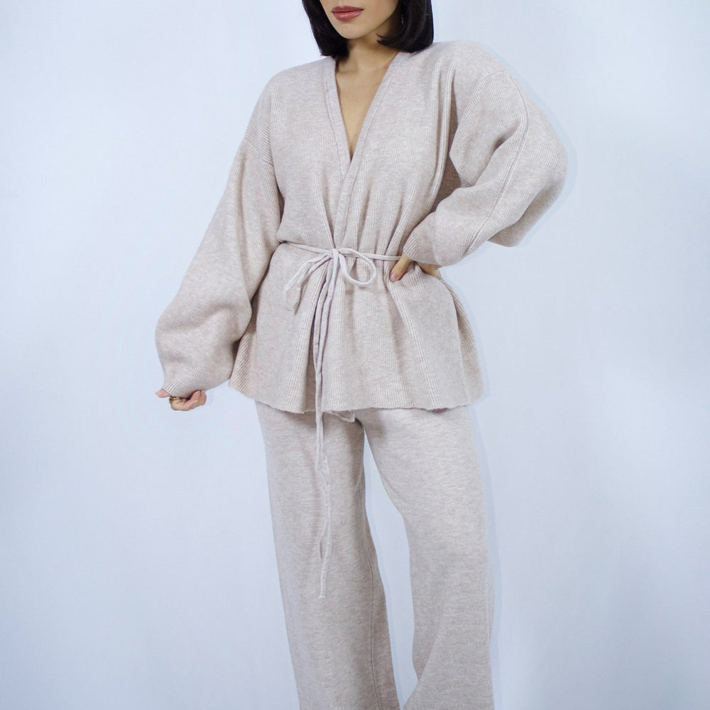 Aria Natural Knit Set