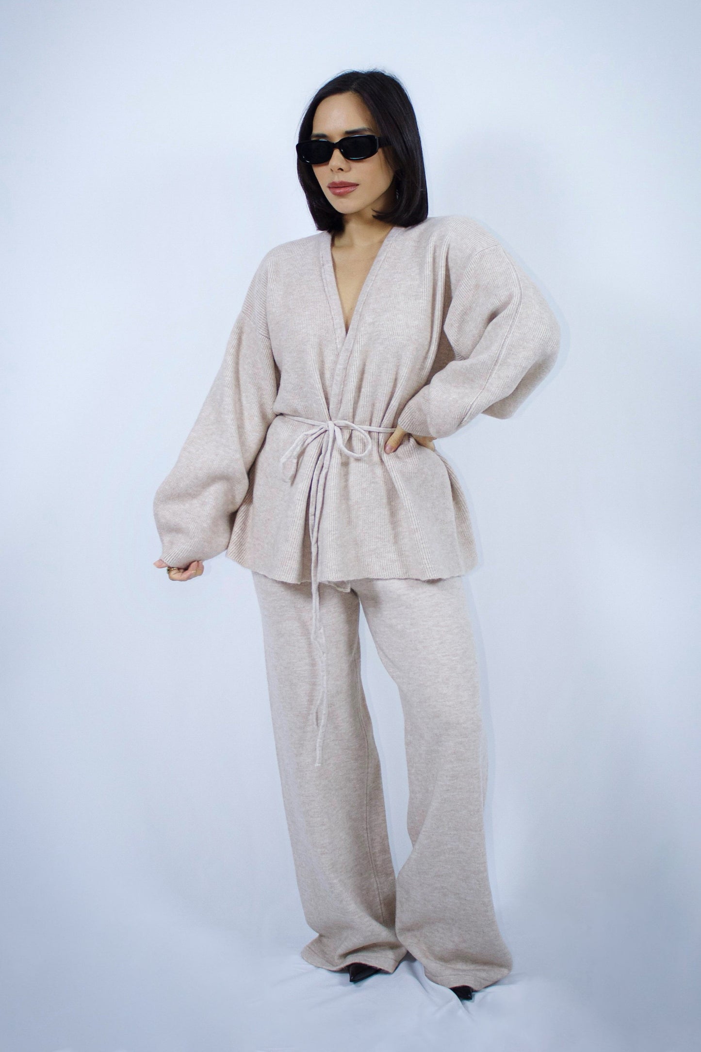 Aria Natural Knit Set